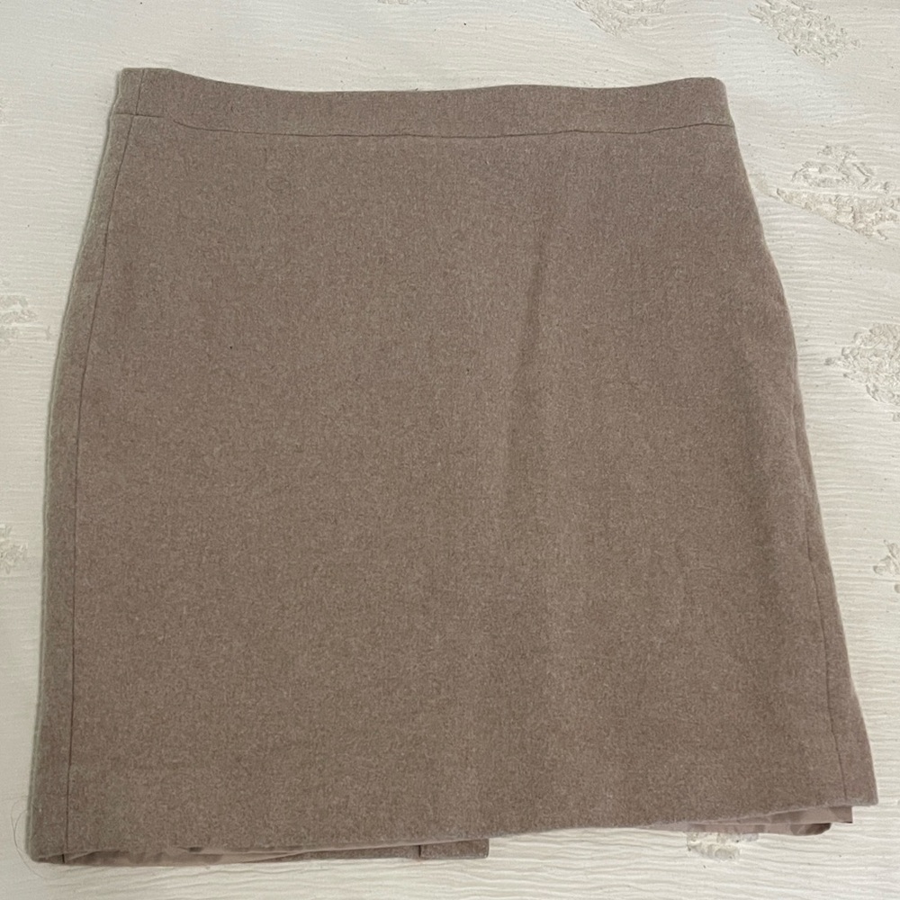 J. Crew Classic Camel Pencil Skirt